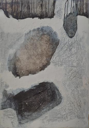 BESUCH, 2023, 70 x 100 cm