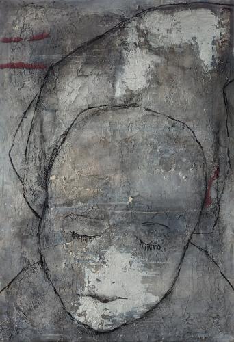 BORN,2023,90 x 130 cm