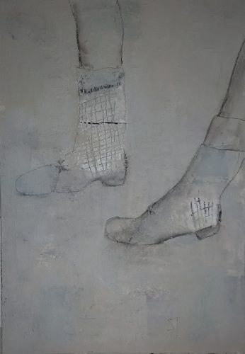 SILENCE I,2024,70 x100 cm